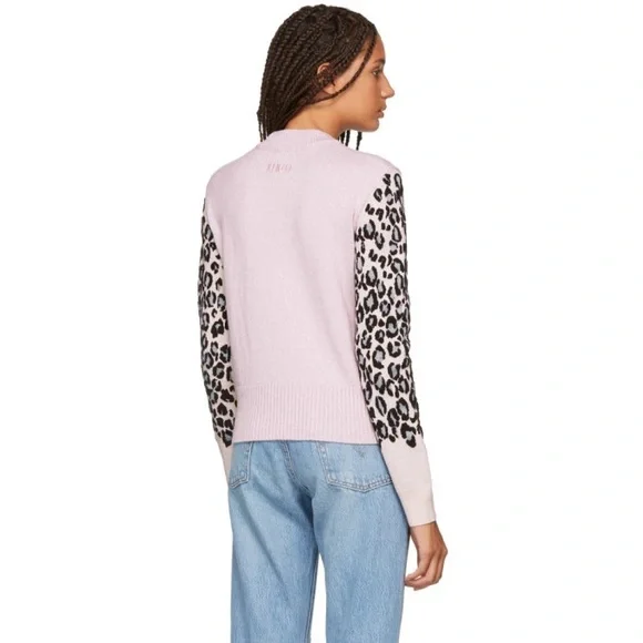 Kenzo Pink Leopard Sweater, size XS, warm and comfy! - Picture 6 of 16
